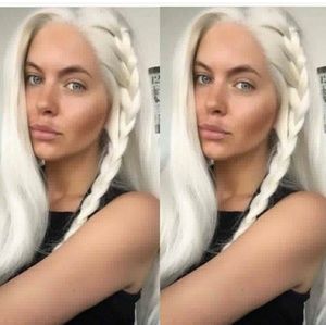 Pale Blonde Lace Front Wig